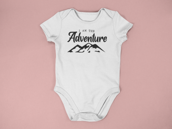 baby onesie mockup lying on a flat surface a15264 14