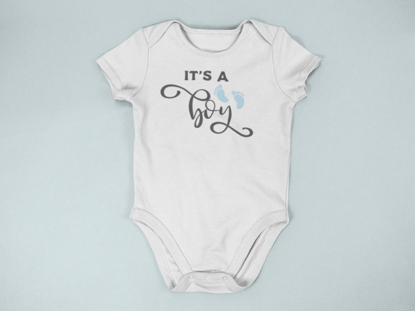 baby onesie mockup lying on a flat surface a15264 15