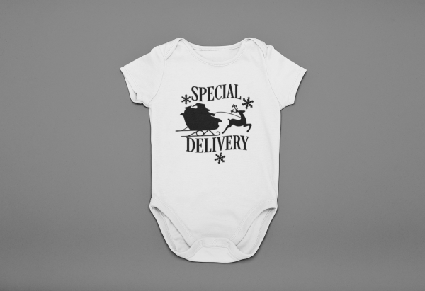 onesie mockup over a solid surface 25127 10