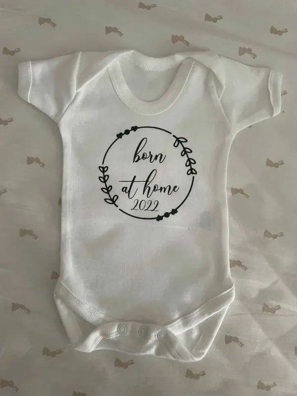 Born At Home – Baby Grow