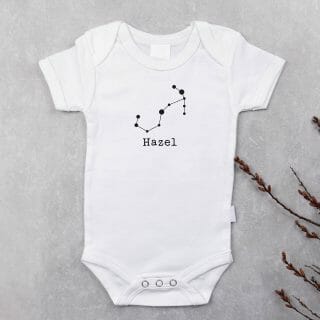 Personalised Star Sign – Baby Grow