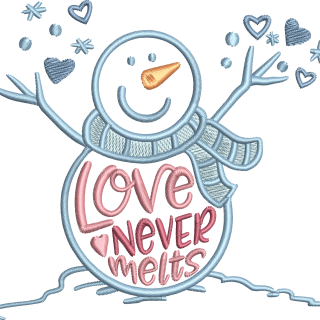 Love Never Melts Snowman