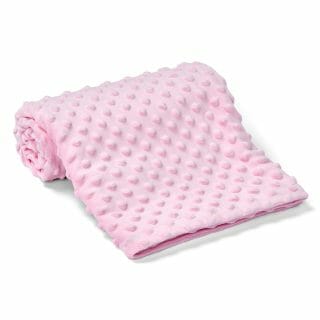 Personalised Embroidered Blanket – Pink Colour