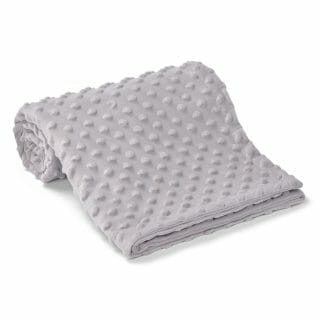 Personalised Embroidered Blanket – Grey Colour