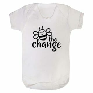 Bee The Change Baby Vest / T Shirt