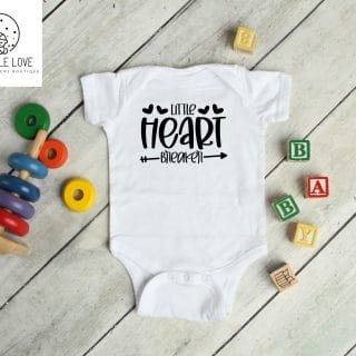 Valentines Baby Vest – Little Heart Breaker