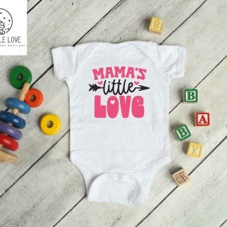 Valentines Baby Vest – Mamas Little Love